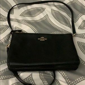 Coach Black Crossover Purse